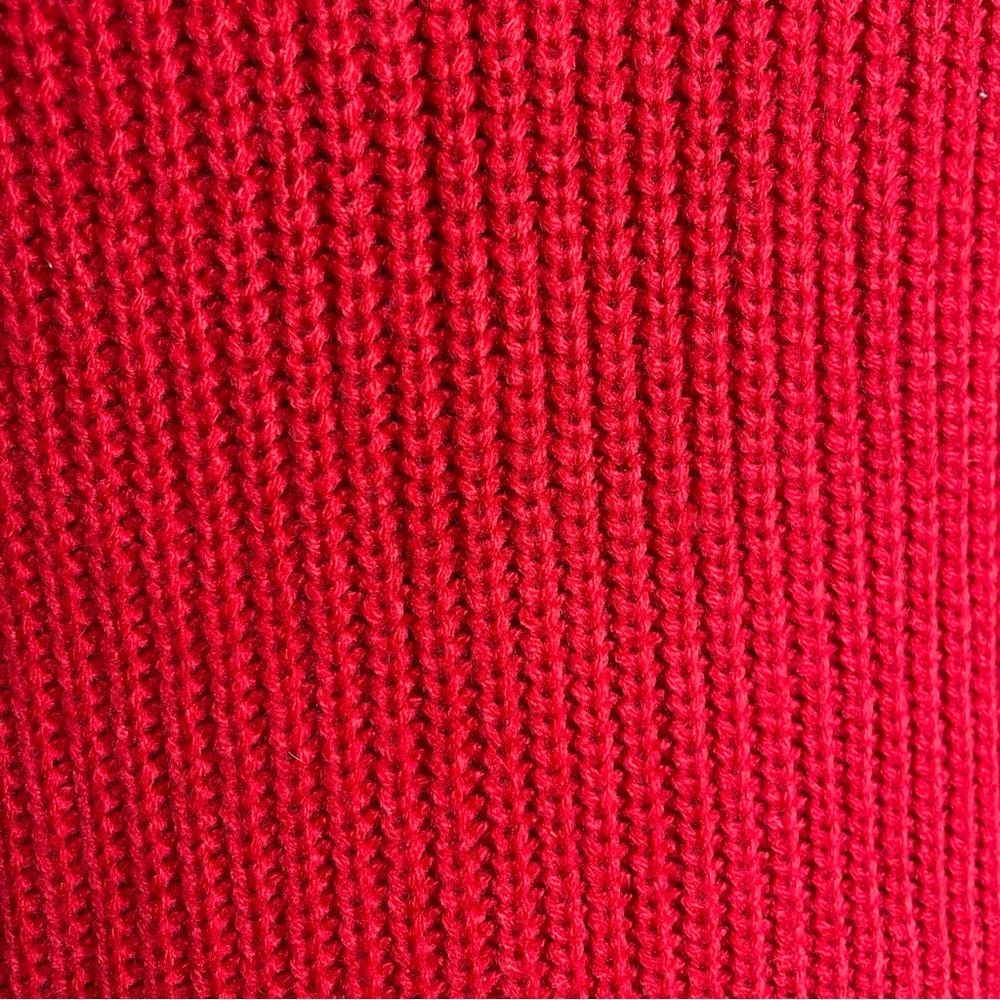 Majorelle Cross Twist Back Sweater Red XS - Picture 8 of 13
